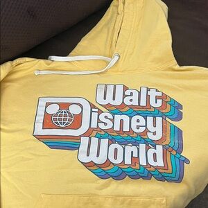 Disney Yellow Walt Disney World Hoodie